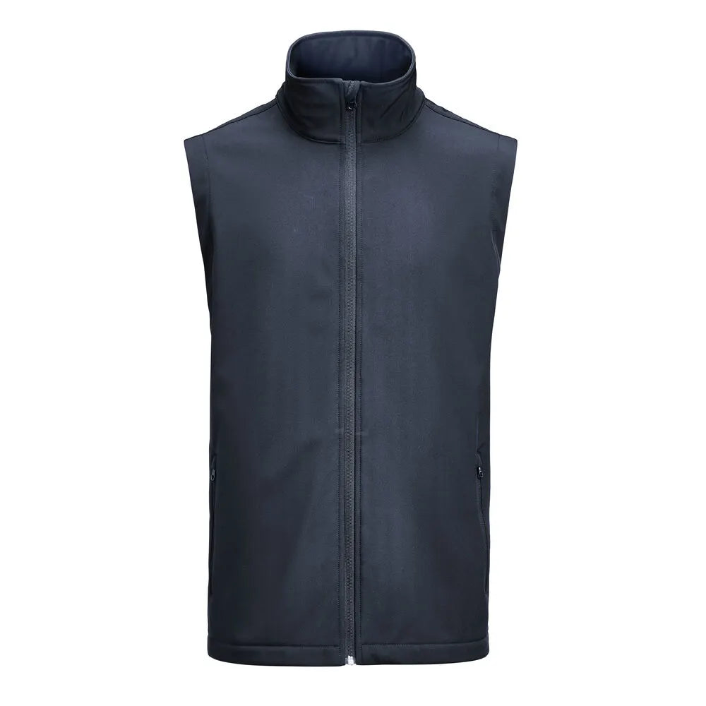 James Harvest Valley Vest Bodywarmer Heren Marine