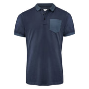 James Harvest Pinedale Polo Pique Heren Marine