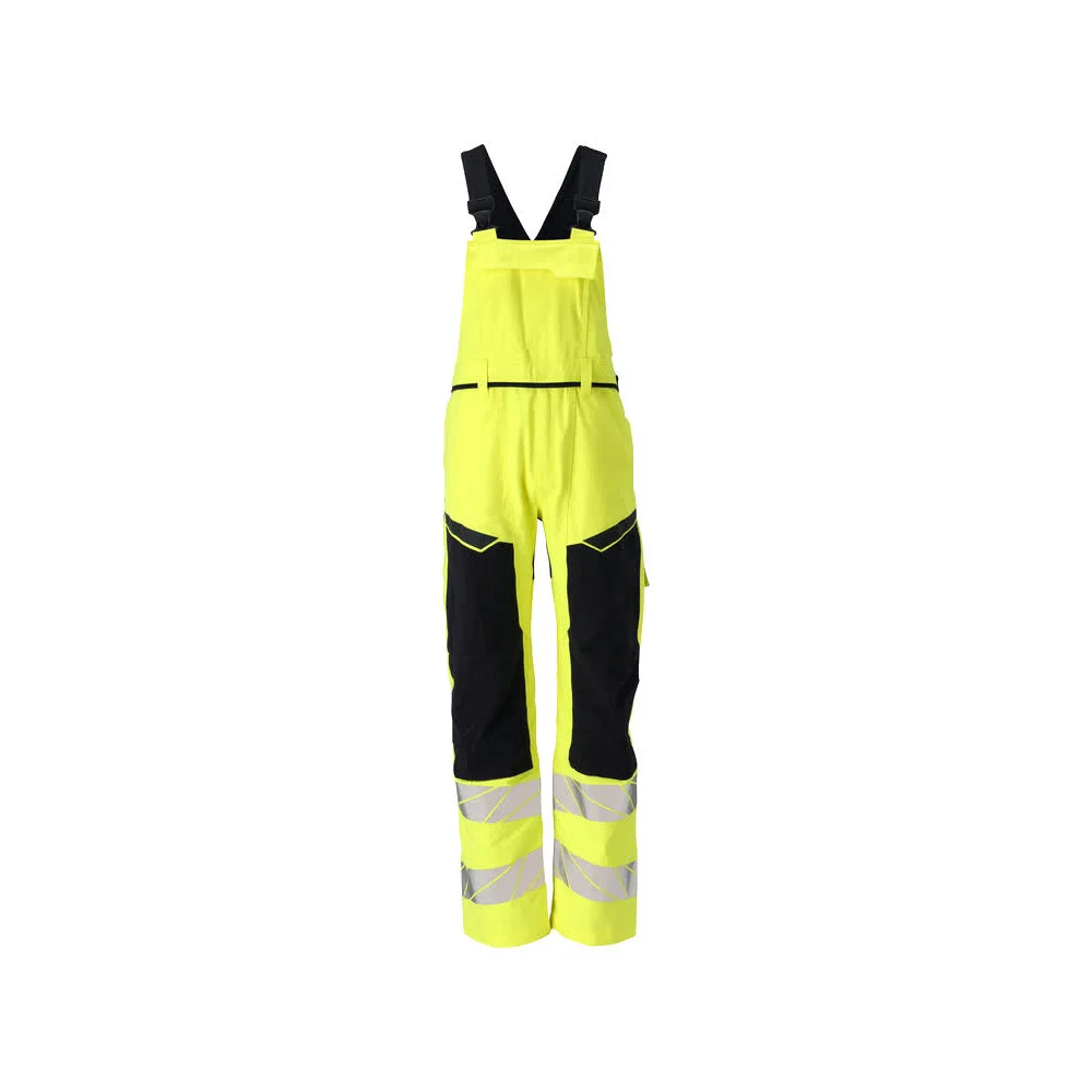 Mascot 21369-281 Amerikaanse Overall Met Kniezakken High Vis Geel Donkermarine