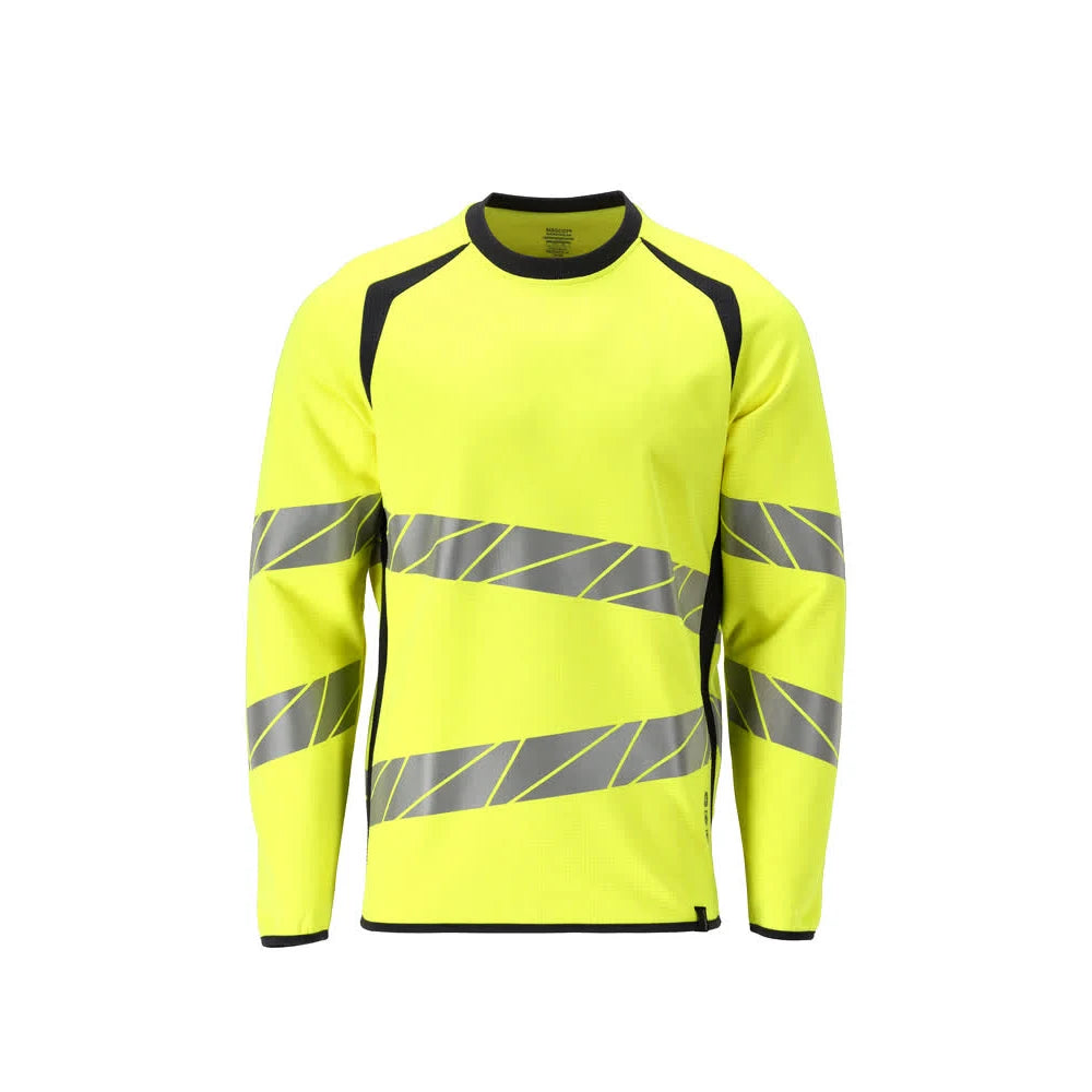Mascot 21384-337 Sweatshirt High Vis Geel Donkermarine