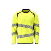 Mascot 21384-337 Sweatshirt High Vis Geel Donkermarine