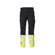 Mascot 21479-281 Broek Met Kniezakken Donkermarine High Vis Geel