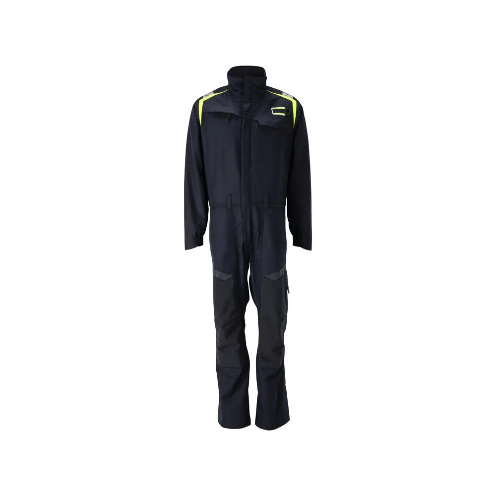 Mascot 21519-281 Overall Met Kniezakken Donkermarine High Vis Geel