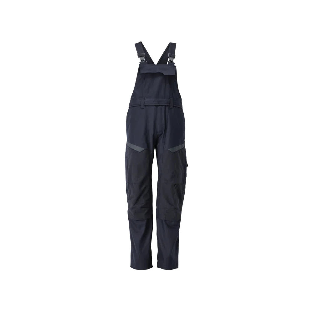 Mascot 21569-281 Amerikaanse Overall Met Kniezakken Donkermarine High Vis Geel