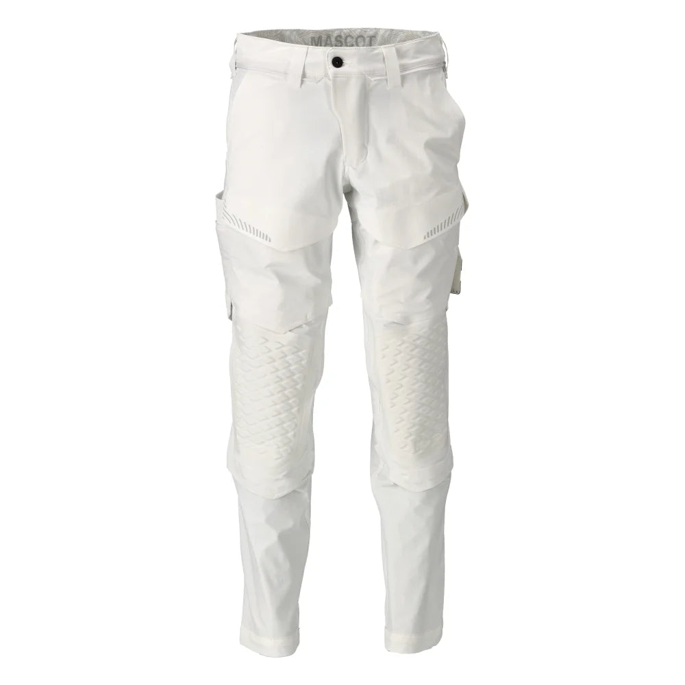 Mascot 22079-605 Broek Met Kniezakken Schilder Wit