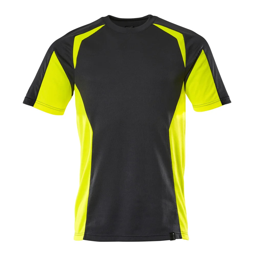 Mascot 22082-771 T-Shirt Zwart High Vis Geel