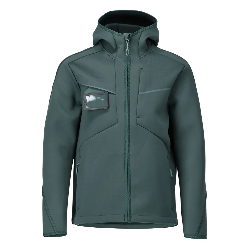 Mascot 22086-662 Softshell Jas Met Capuchon Bosgroen