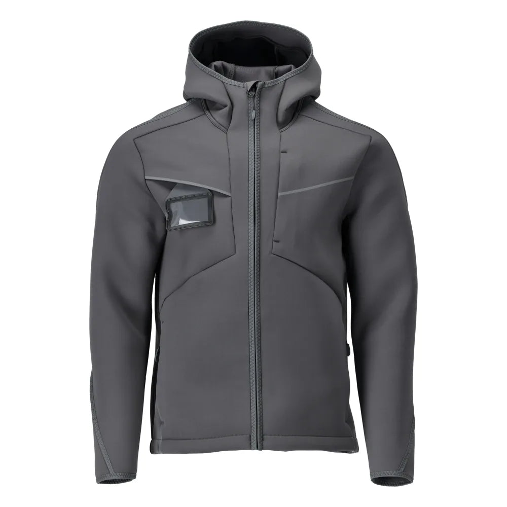 Mascot 22086-662 Softshell Jas Met Capuchon Steengrijs