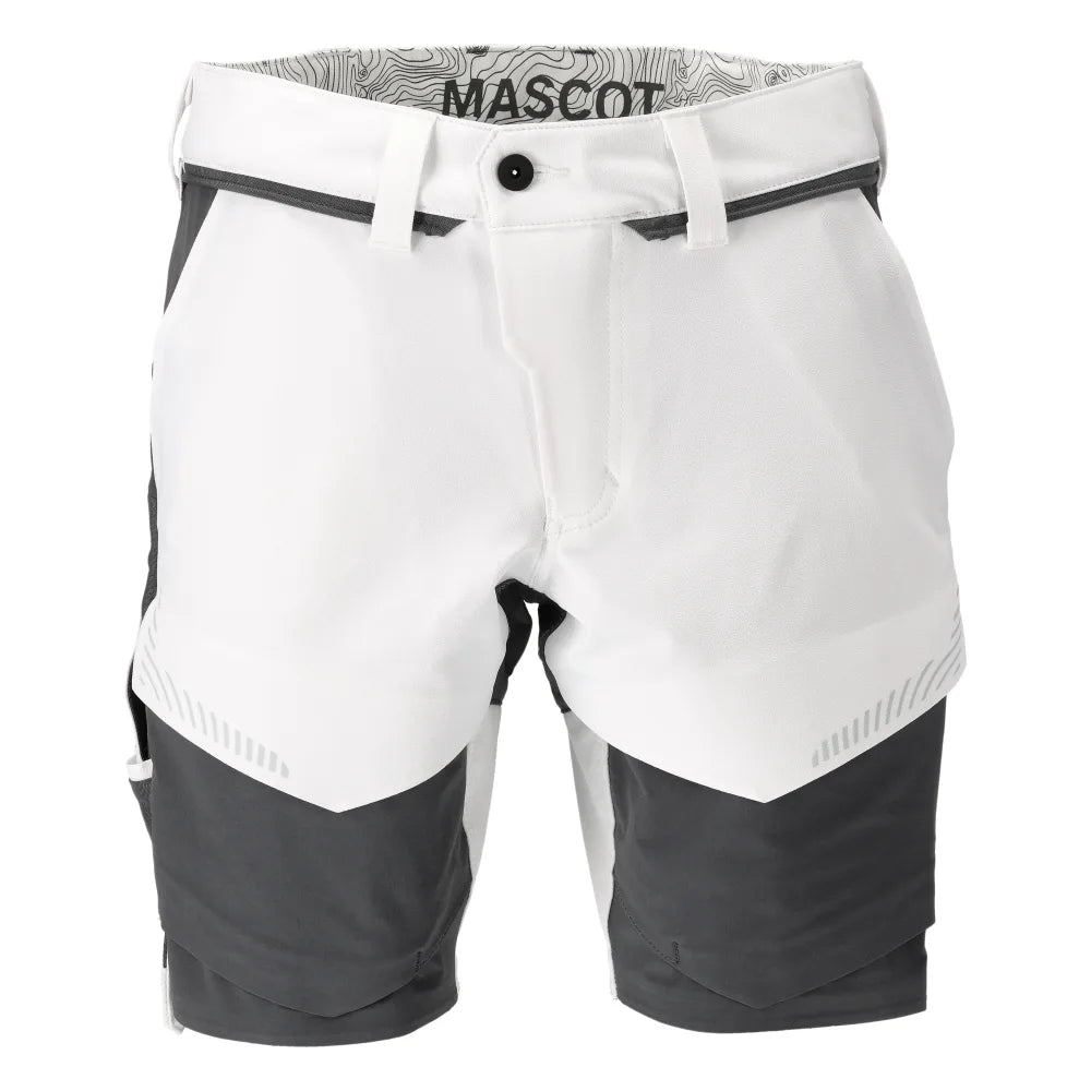 Mascot 22149-605 Shorts Wit Steengrijs