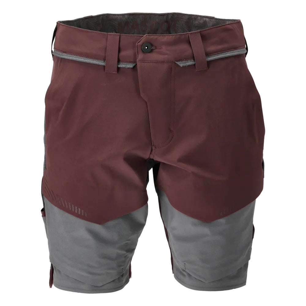 Mascot 22149-605 Shorts Bordeaux Steengrijs