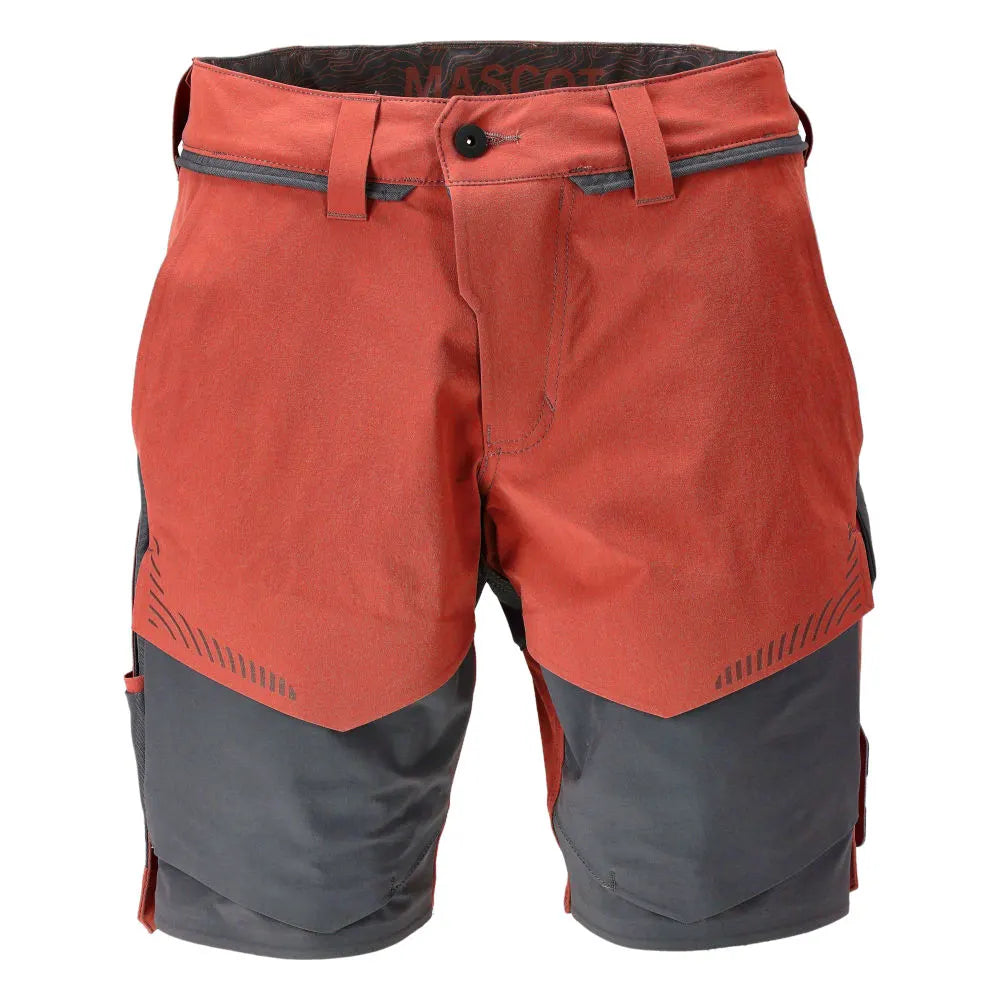 Mascot 22149-605 Shorts Herfstrood Steengrijs