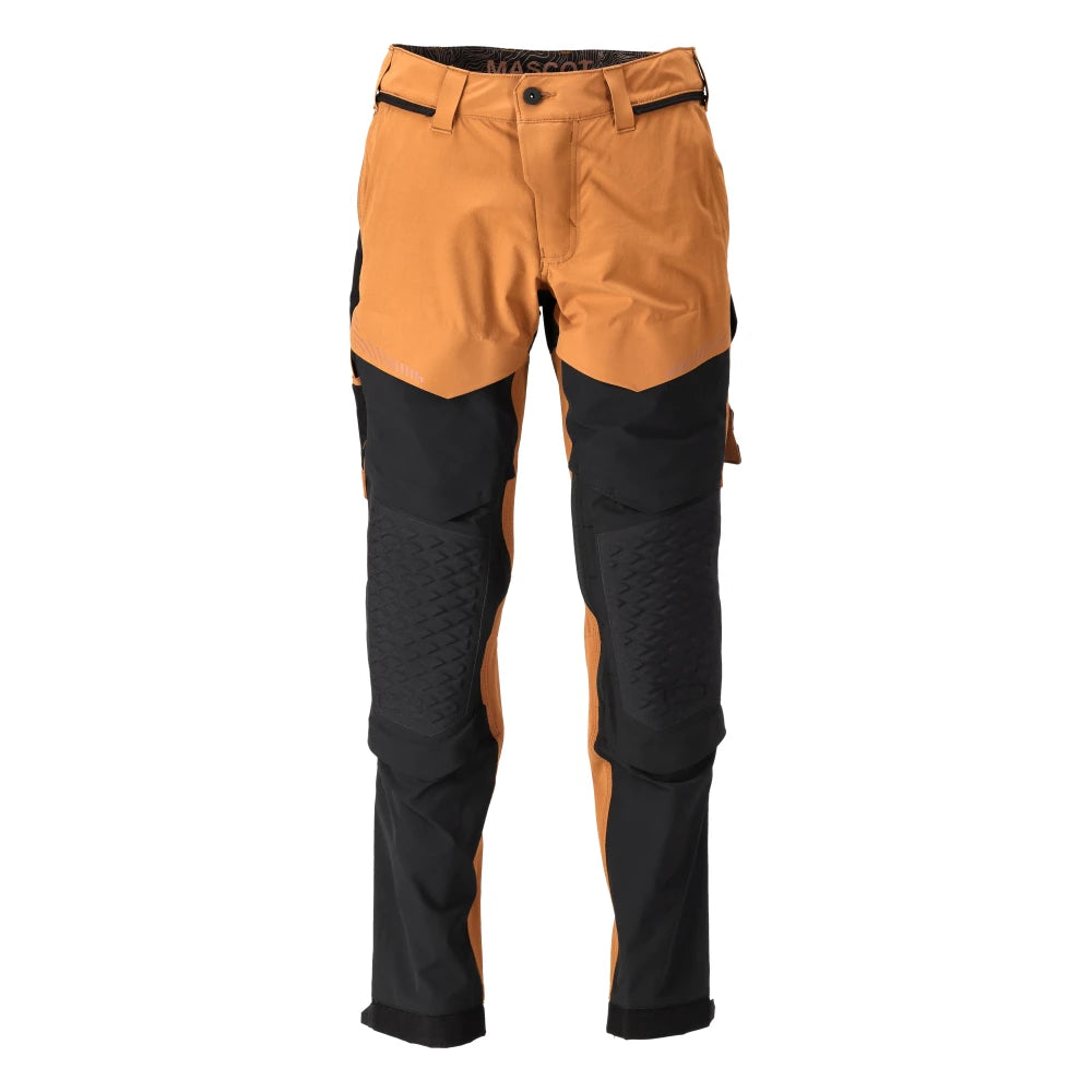 Mascot 22279-605 Broek Met Kniezakken Notenbruin Zwart