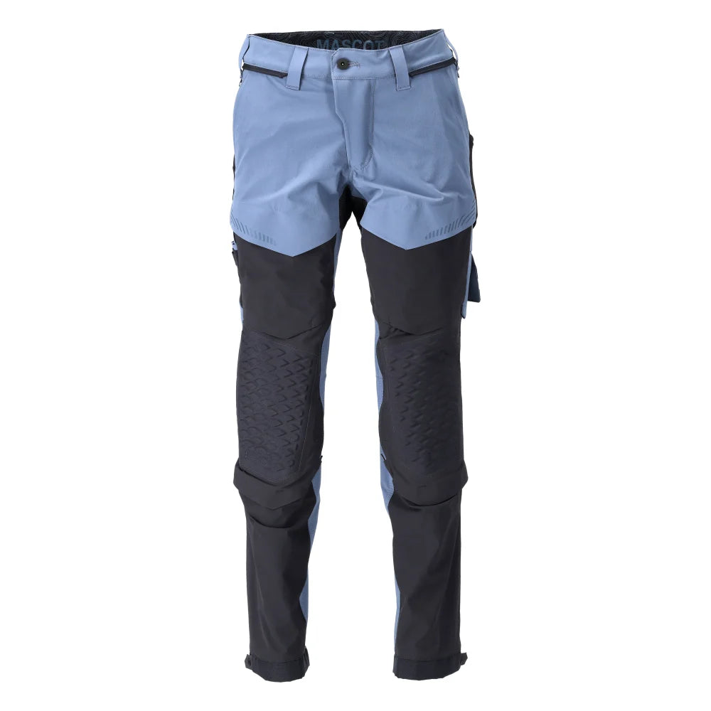 Mascot 22279-605 Broek Met Kniezakken Steenblauw Donkermarine