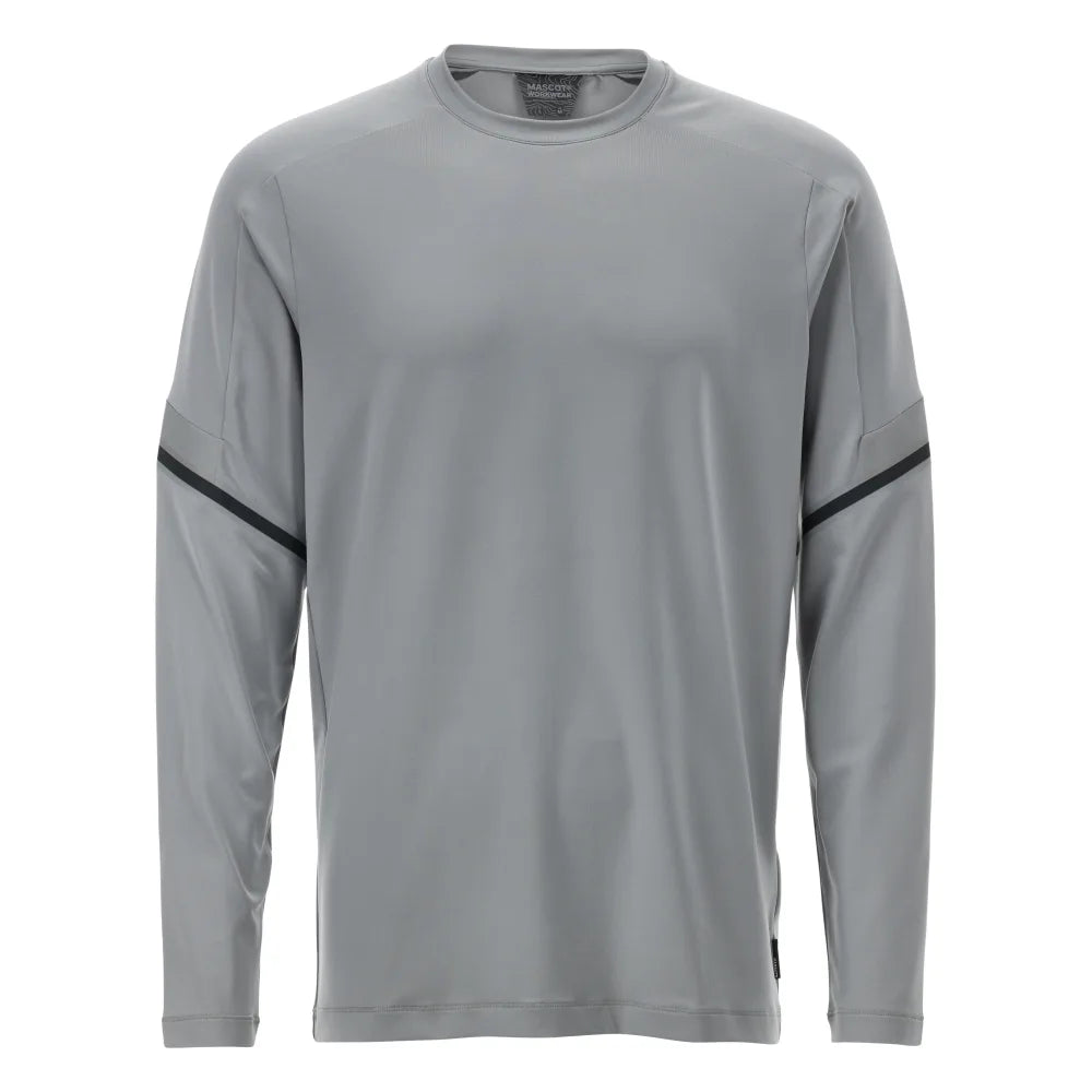 Mascot 22281-461 T-Shirt Met Lange Mouwen Zilvergrijs