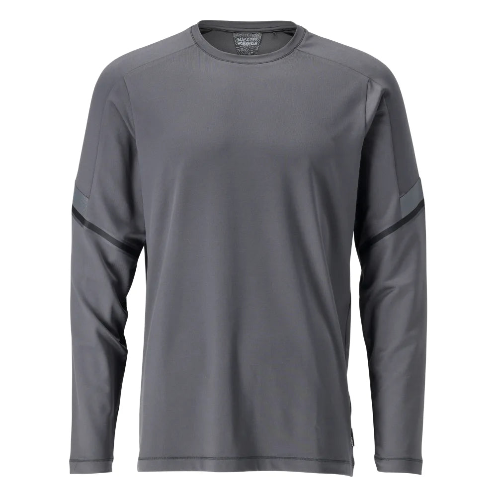 Mascot 22281-461 T-Shirt Met Lange Mouwen Steengrijs