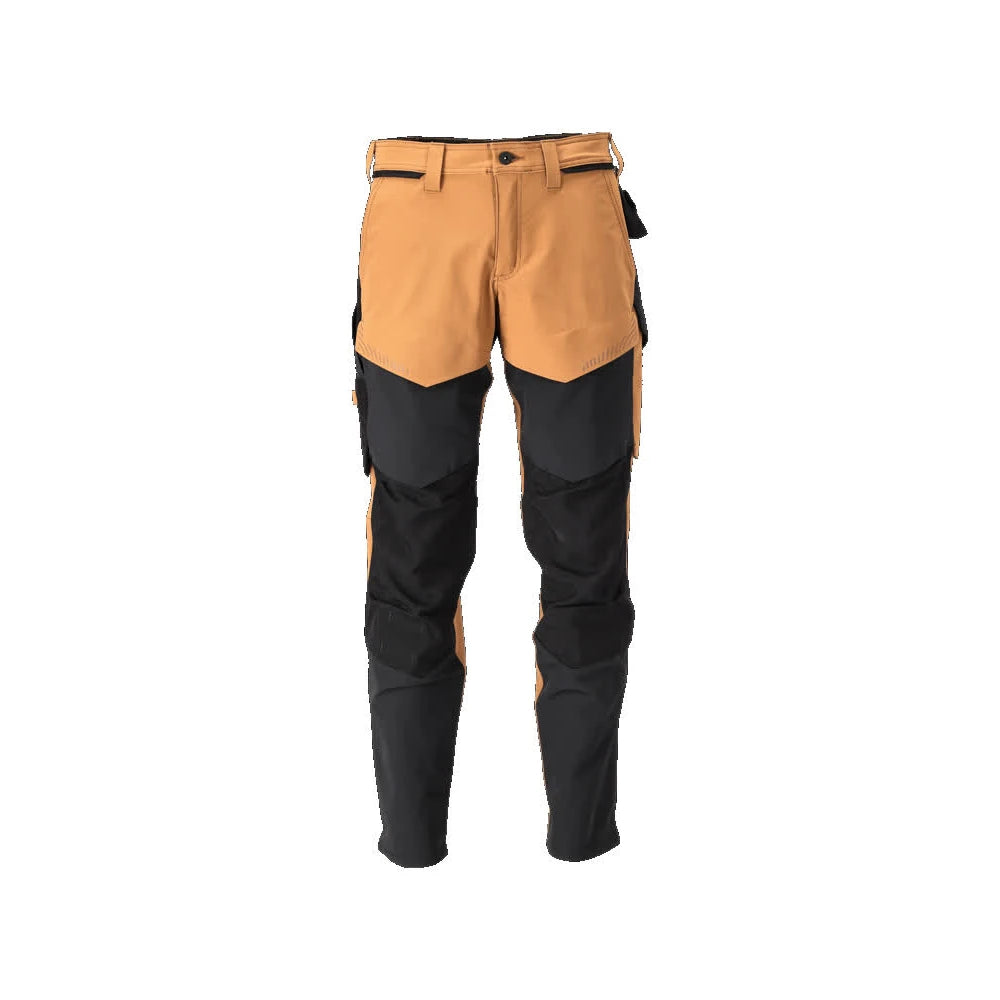 Mascot 22379-311 Broek Met Kniezakken Notenbruin Zwart