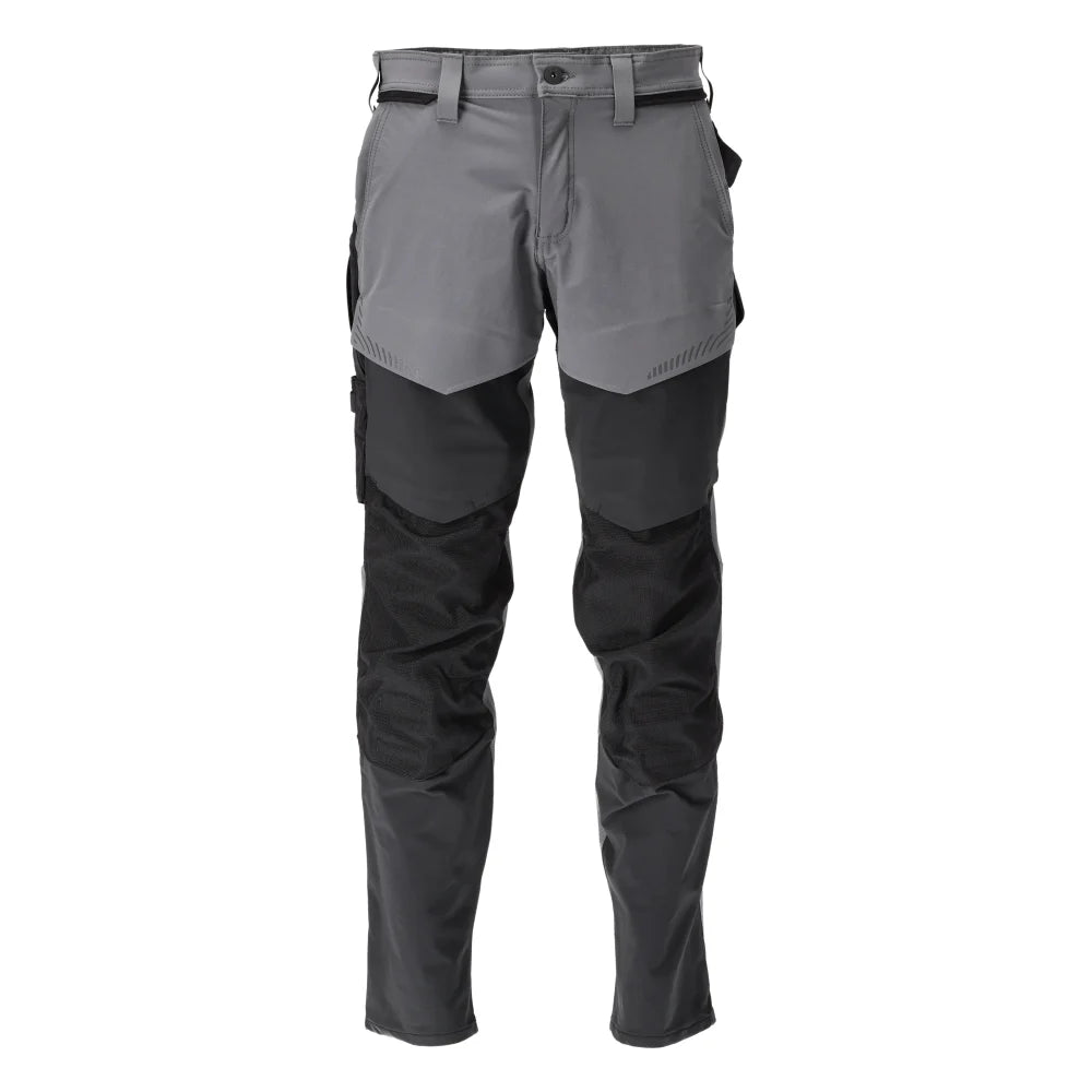 Mascot 22379-311 Broek Met Kniezakken Steengrijs Zwart