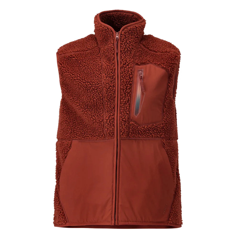 Mascot 22465-682 Bodywarmer Met Rits Herfstrood