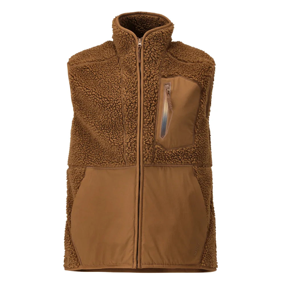 Mascot 22465-682 Bodywarmer Met Rits Notenbruin
