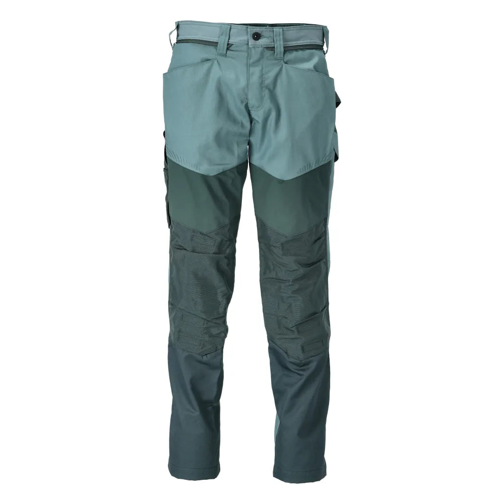Mascot 22479-230 Broek Met Kniezakken Lichtbosgroen Bosgroen