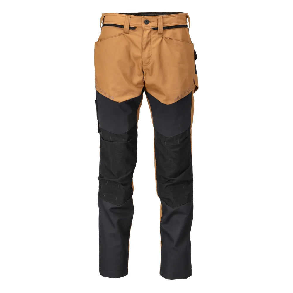 Mascot 22479-230 Broek Met Kniezakken Notenbruin Zwart