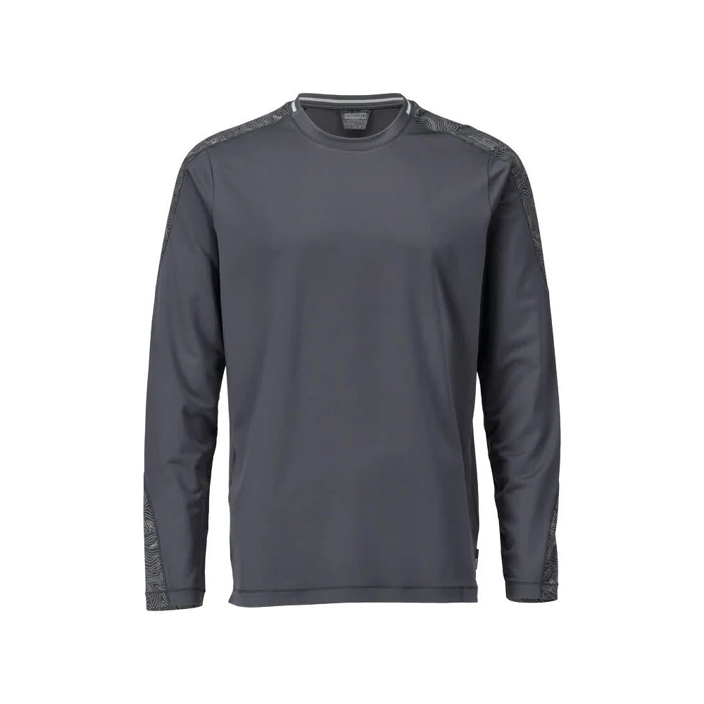 Mascot 22481-618 T-Shirt Met Lange Mouwen Steengrijs