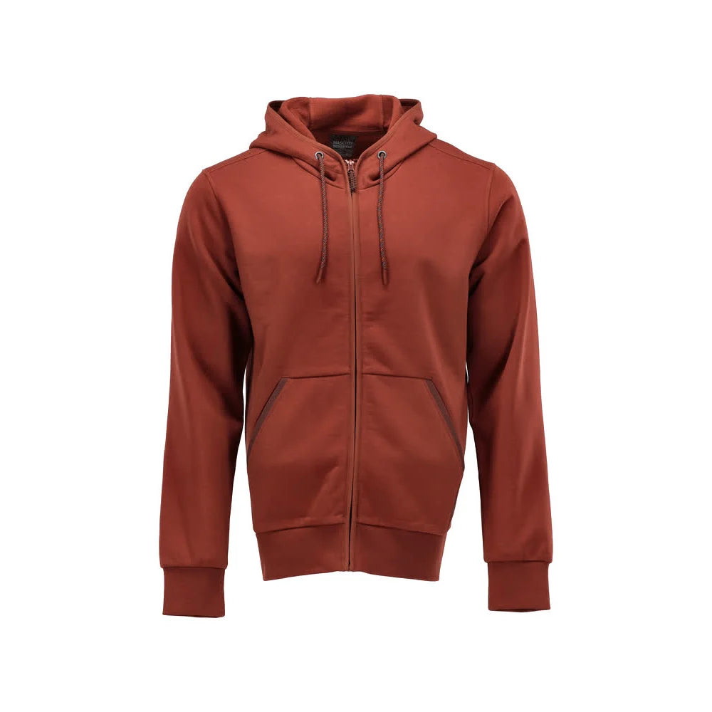 Mascot 22486-378 Capuchontrui Met Rits Herfstrood
