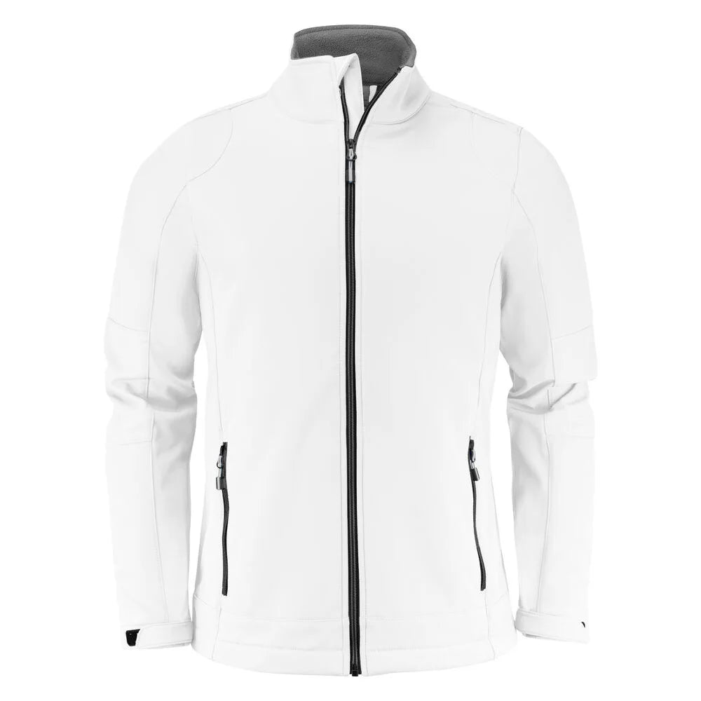 Printer Trial Softshell Jas Heren Wit