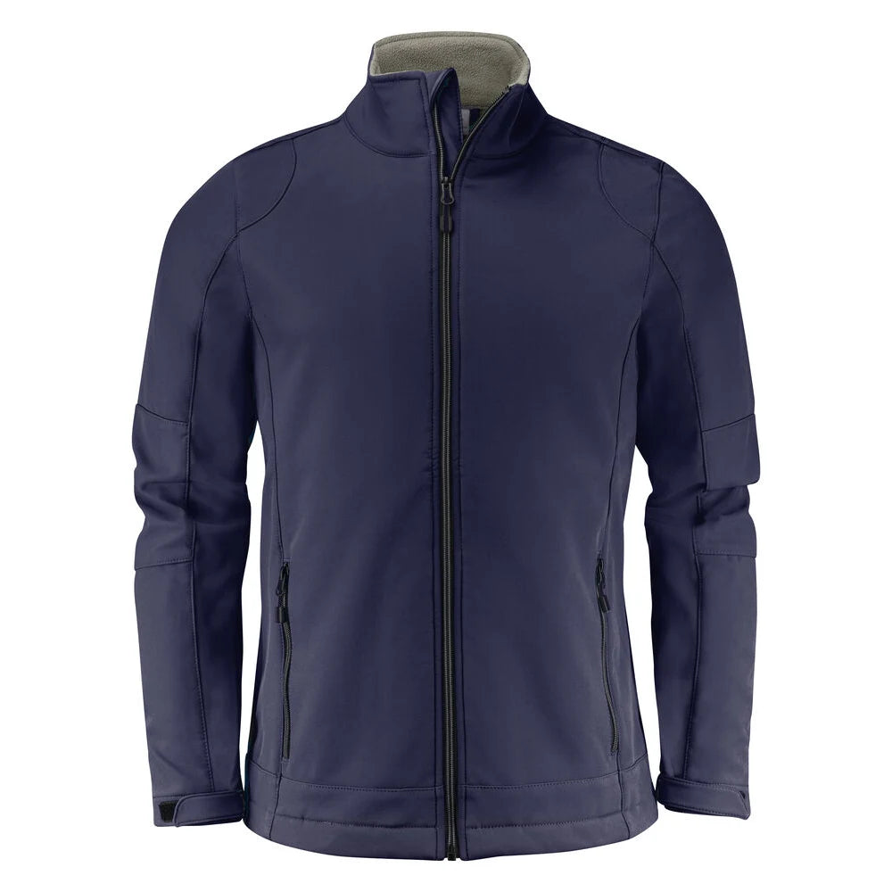 Printer Trial Softshell Jas Heren Marine