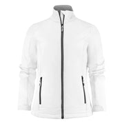 Printer Trial Softshell Jas Dames Wit