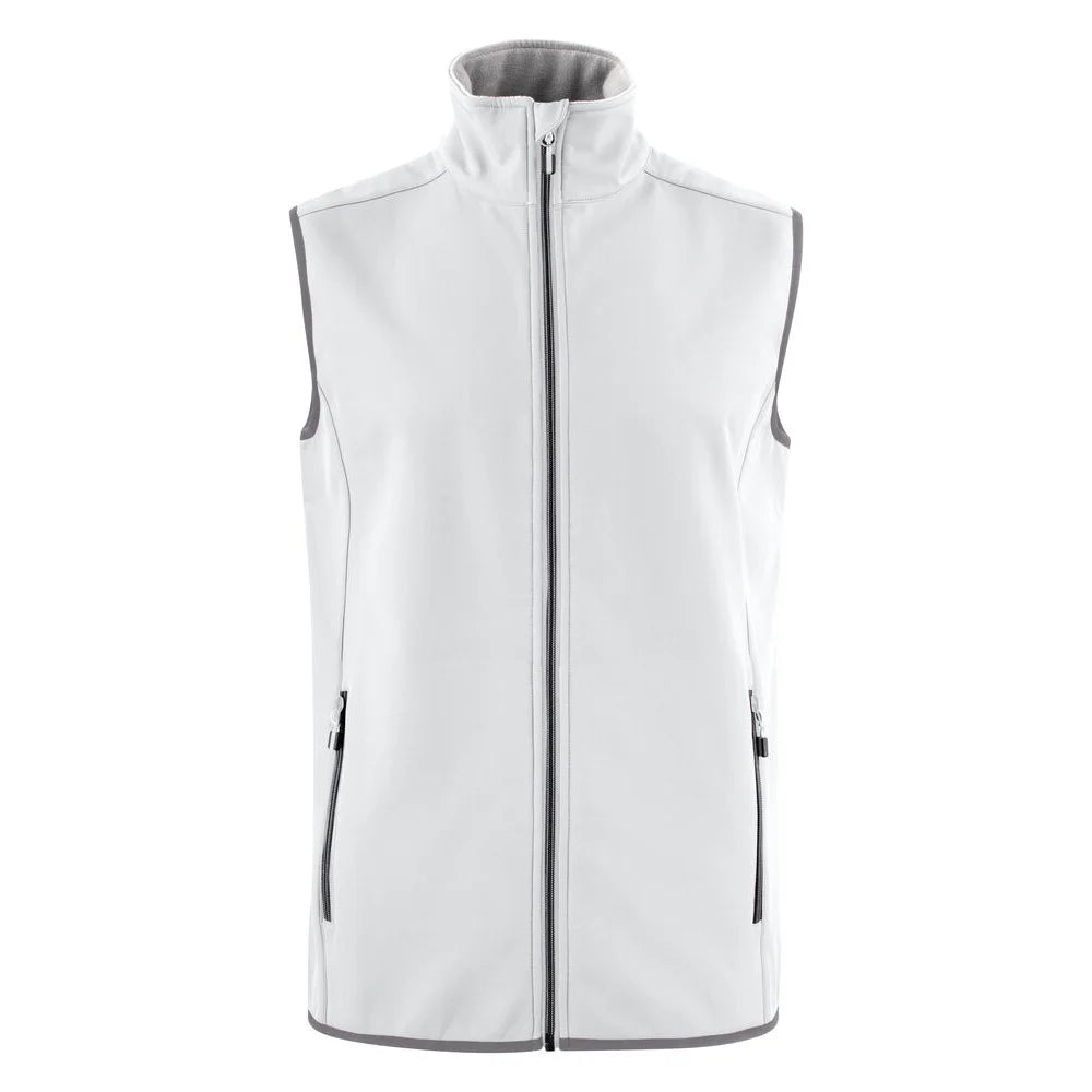 Printer Trial Bodywarmer Heren Wit