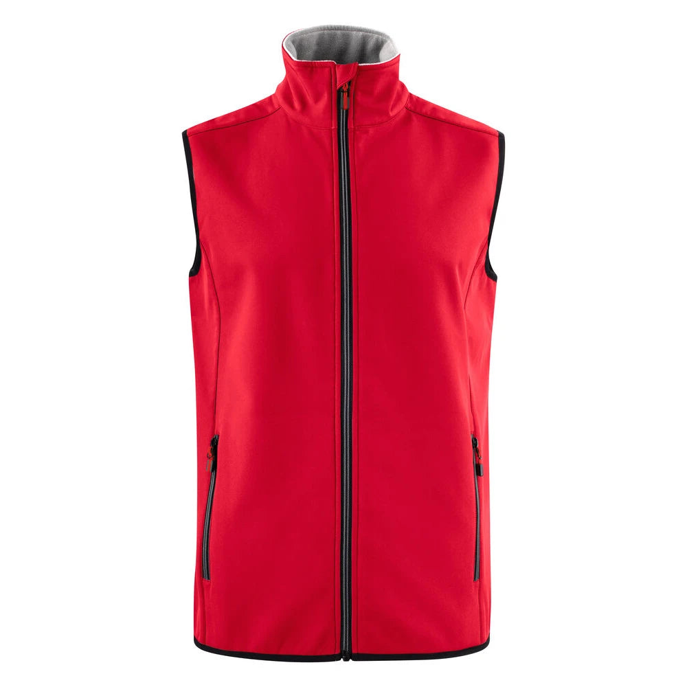 Printer Trial Bodywarmer Heren Rood