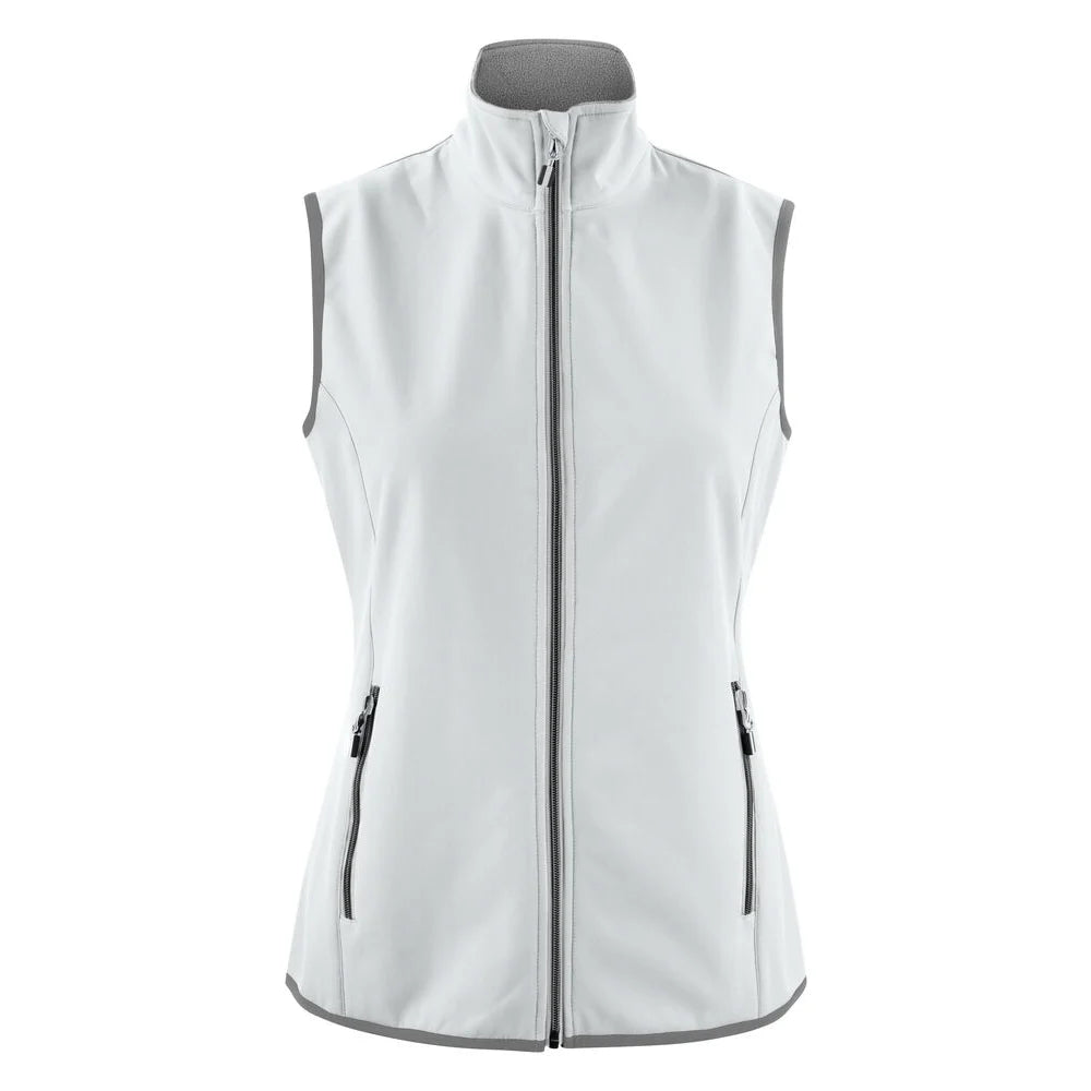 Printer Trial Bodywarmer Dames Wit