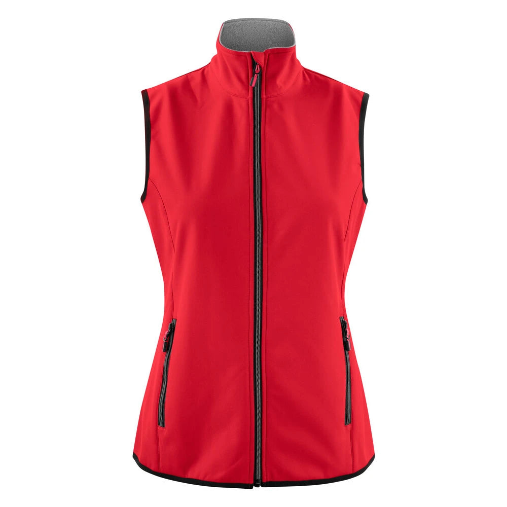 Printer Trial Bodywarmer Dames Rood