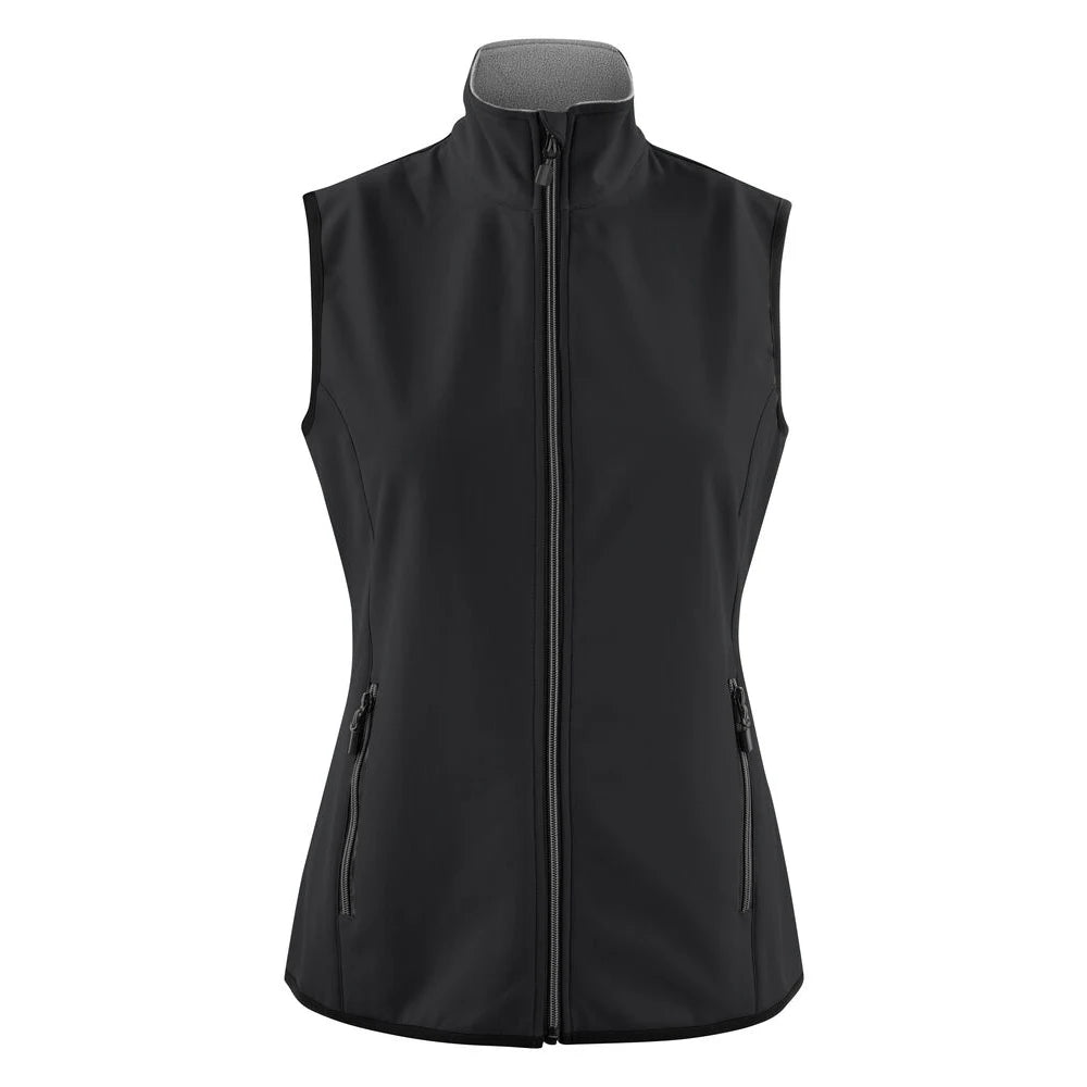 Printer Trial Bodywarmer Dames Zwart