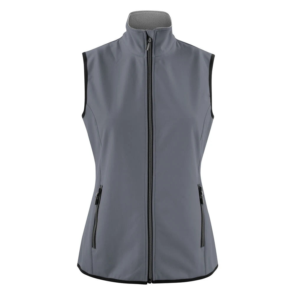 Printer Trial Bodywarmer Dames Staalgrijs