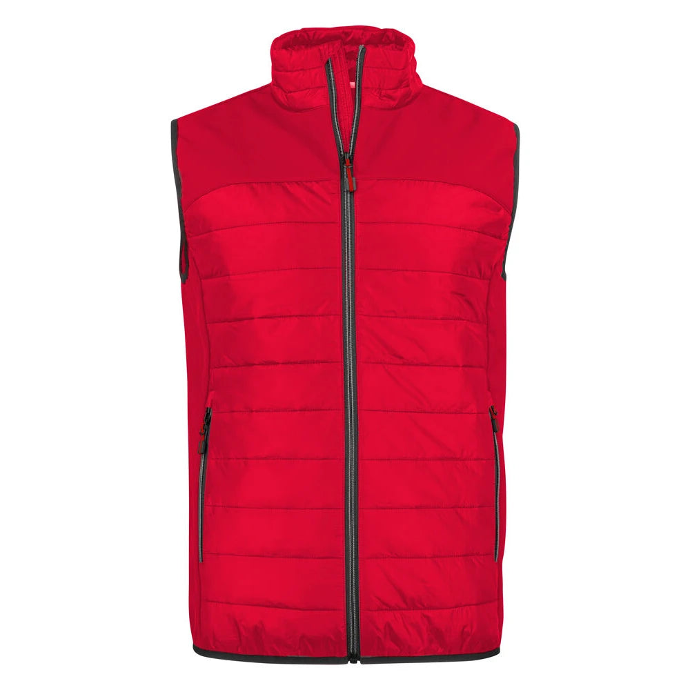 Printer Expedition Bodywarmer Heren Rood