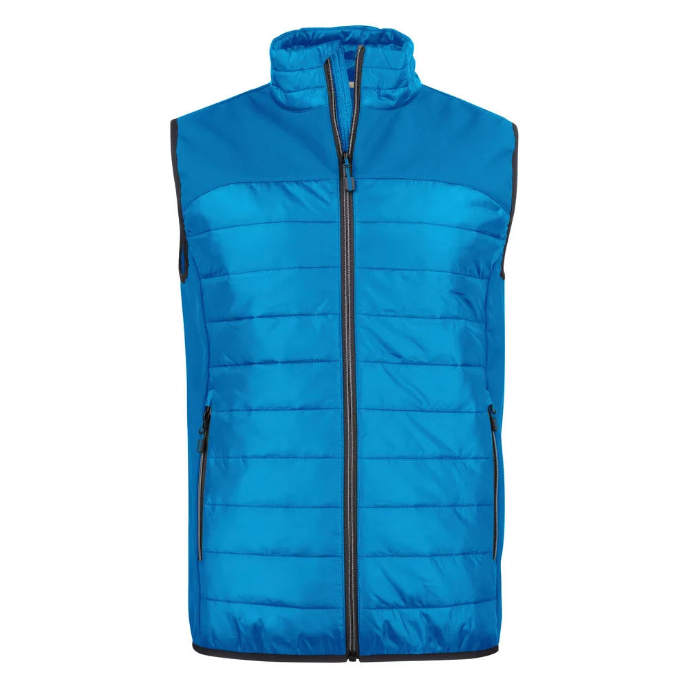 Printer Expedition Bodywarmer Heren Oceaanblauw
