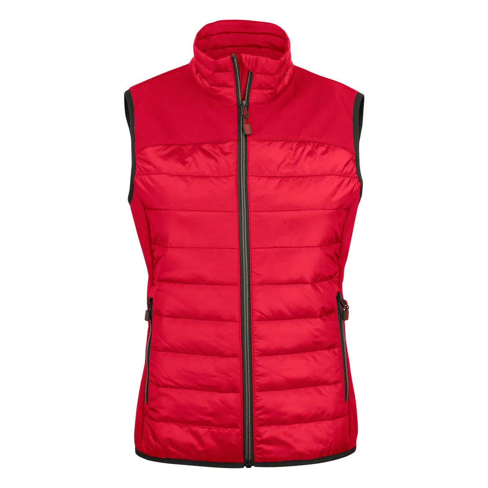 Printer Expedition Bodywarmer Dames Rood