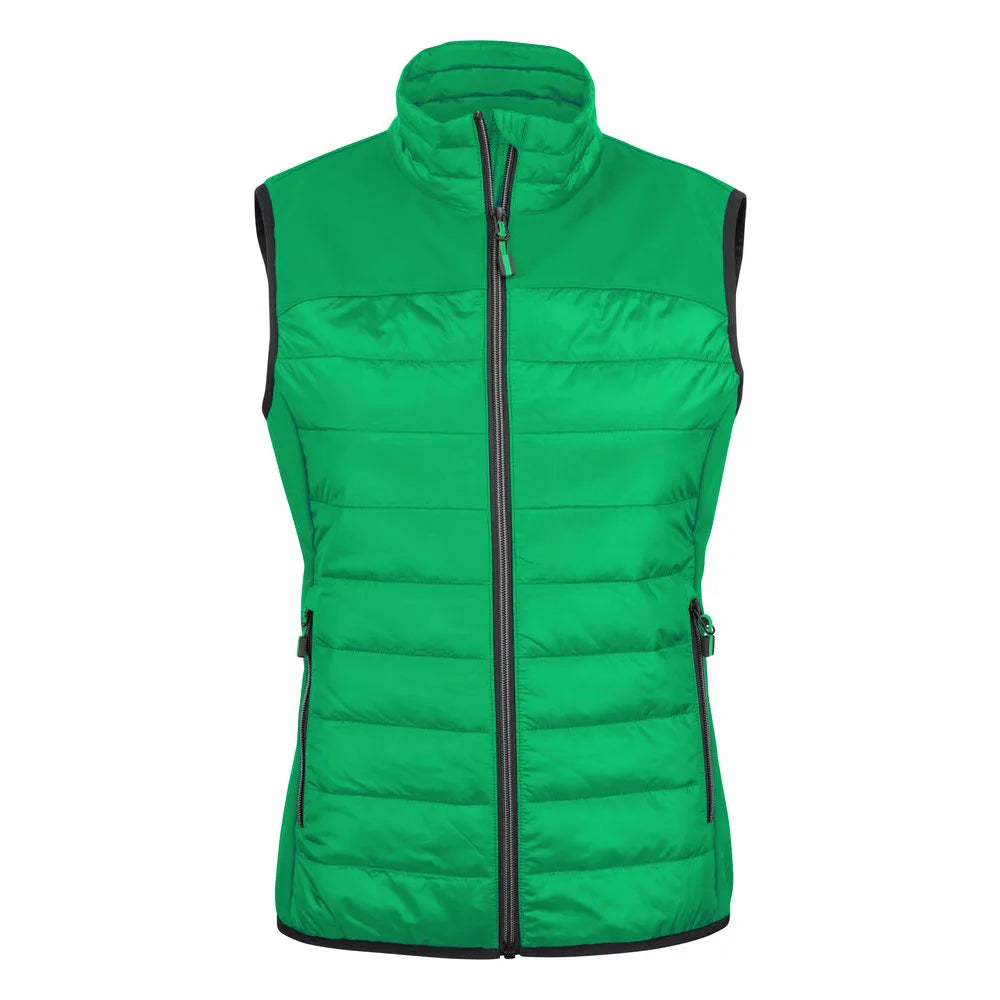 Printer Expedition Bodywarmer Dames Frisgroen