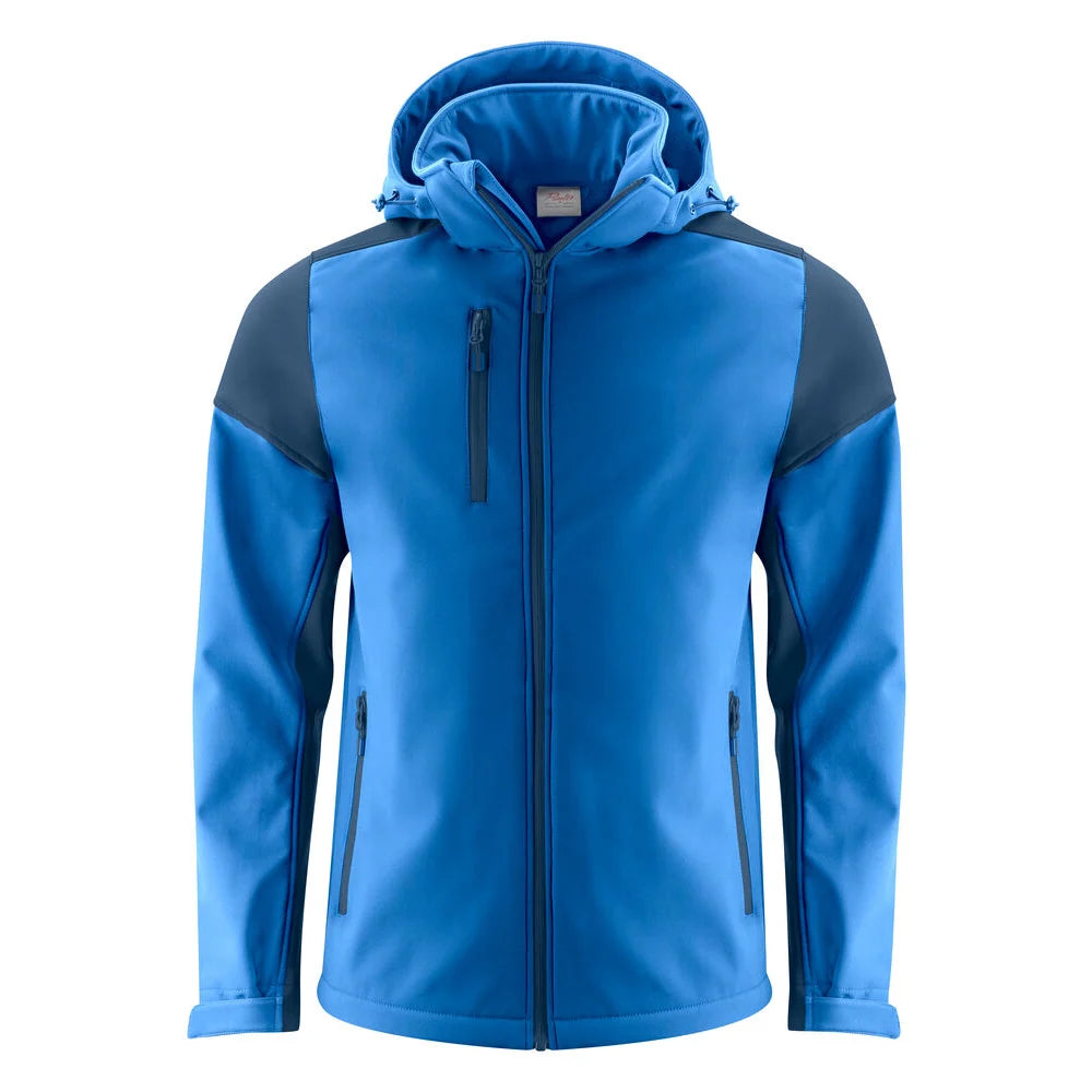 Printer Prime Softshell Jas Heren Kobalt Marine