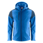 Printer Prime Softshell Jas Heren Kobalt Marine