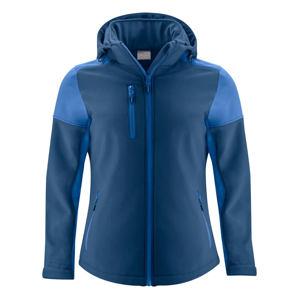 Printer Prime Softshell Jas Dames Marine Kobalt