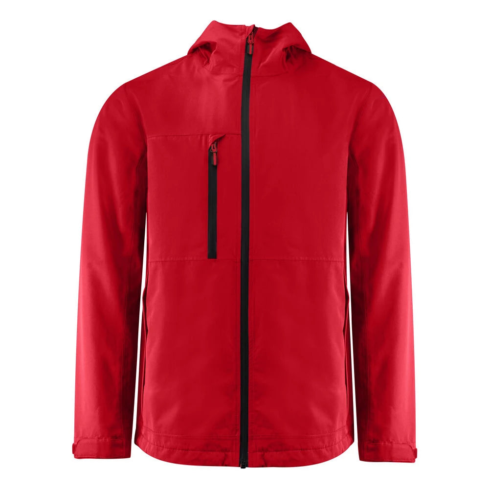 Printer Hiker Shell Jas Heren Rood