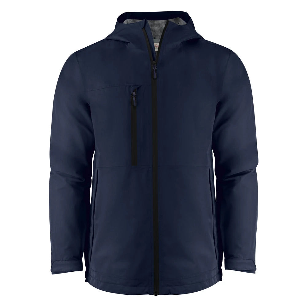 Printer Hiker Shell Jas Heren Marine