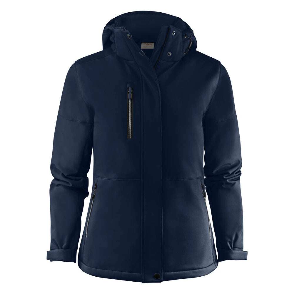 Printer Overlanding Softshell Jas Dames Marine