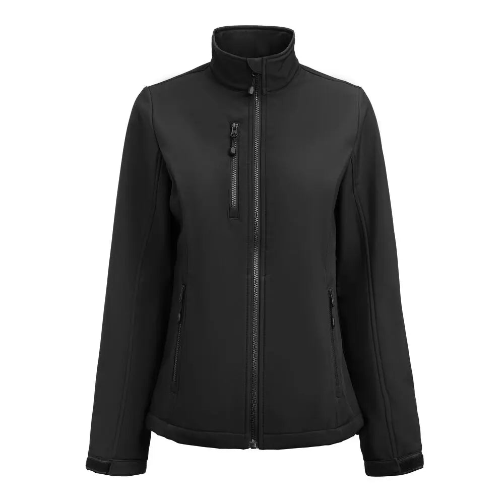 Printer Airwalk Softshell Jas Dames Zwart