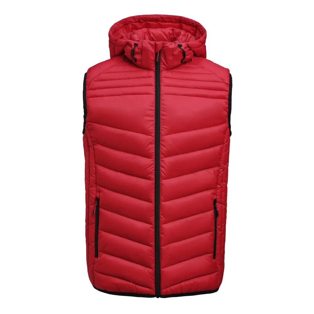 Printer Base Bodywarmer Heren Rood