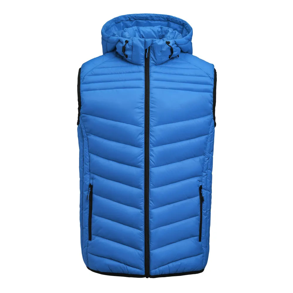 Printer Base Bodywarmer Heren Oceaan Blauw