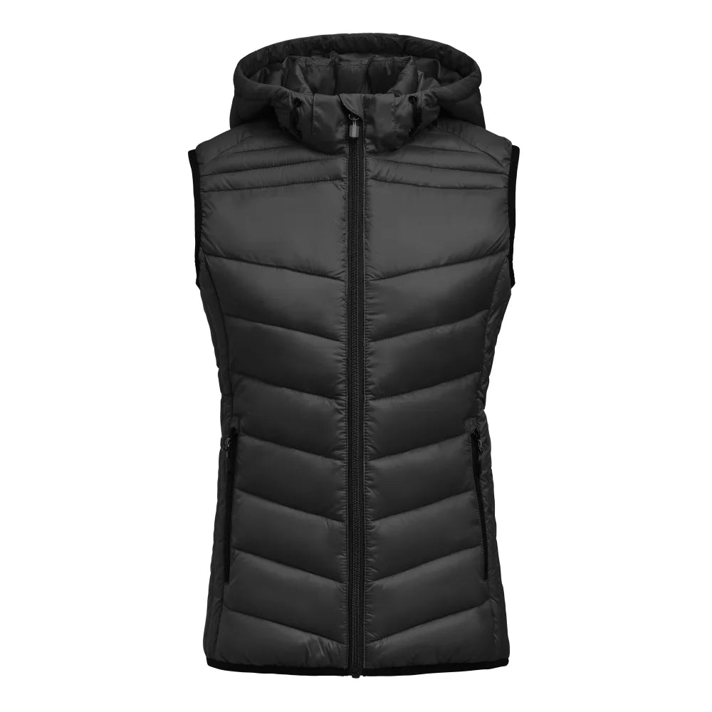 Printer Base Bodywarmer Dames Zwart